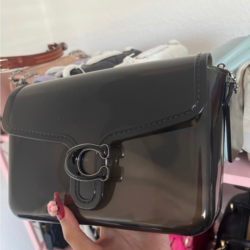 SOLD coach black jelly tabby